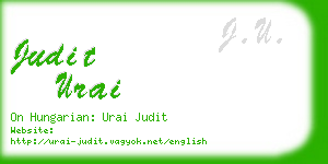 judit urai business card